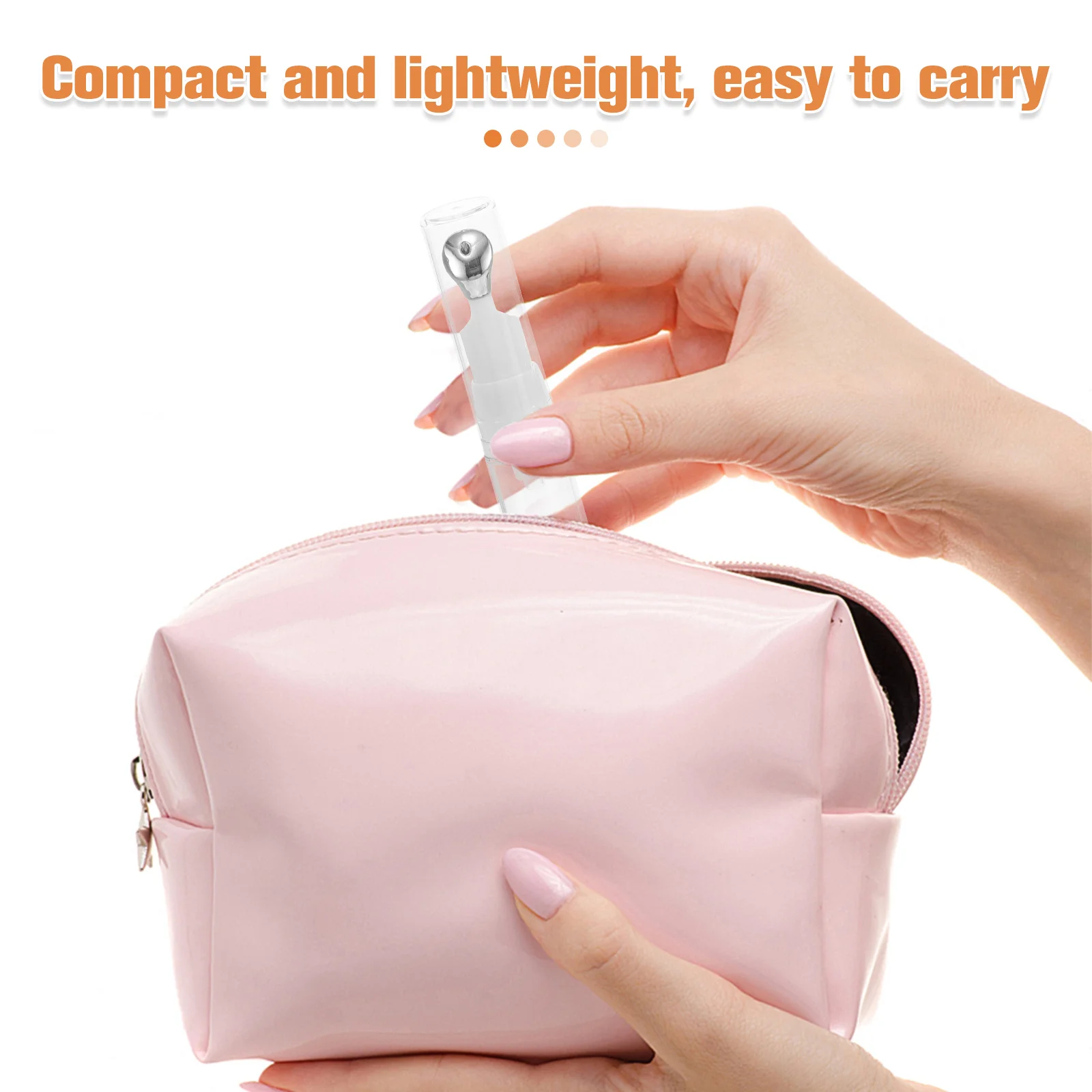 3 قطعة زجاجات مضخة الرش كريم عين الحاويات 5 مللي 10 مللي 15 مللي سبائك الزنك تدليك رئيس السفر جرة شفافة ل #6