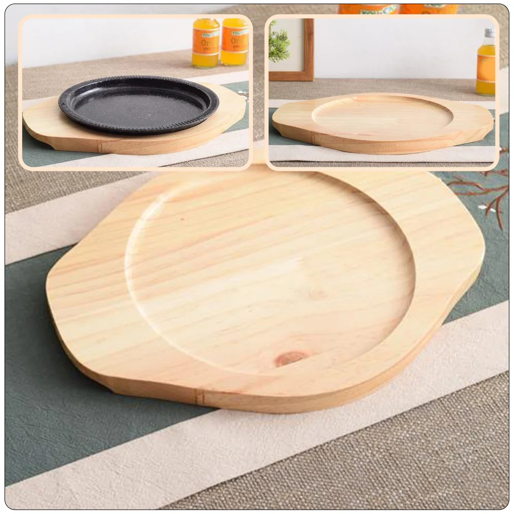 

Thickened Solid Wood Trivets Insulated Table Mats Heat Resistant Bowl Dish Pot Coasters Wooden Placemats For Kitchen Skid Proof