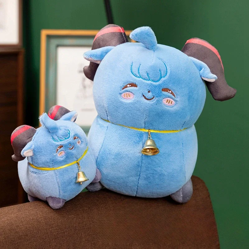 20/40cm Anime Game Genshin Impact Ganyu Peripheral Products Soft Stuffed Plush Toys Pillow Bedroom Decoration Birthday Present