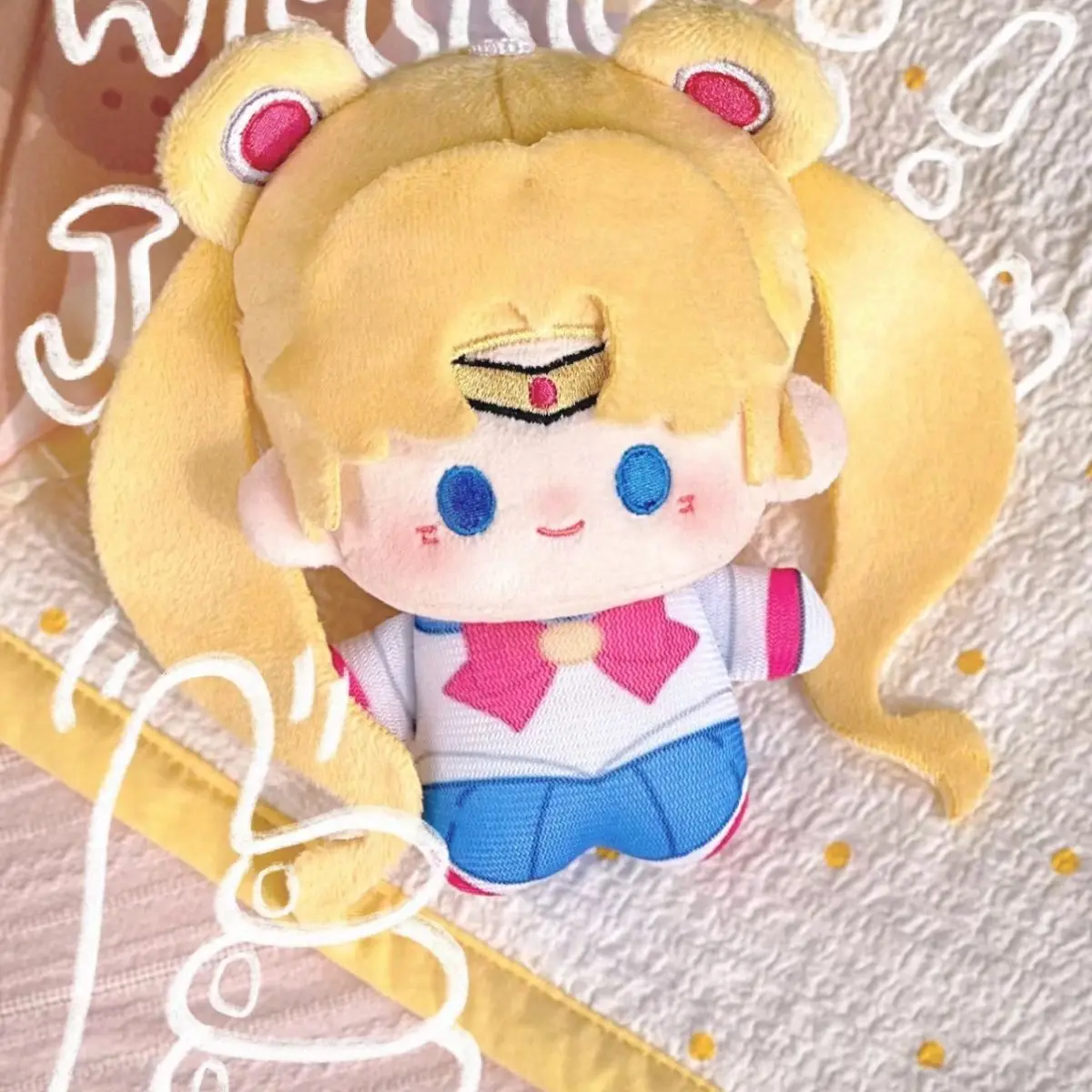 

Kawaii Sailor Moon Plush Doll Print Cute Beauty Girl Heart Anime Cartoon Plushies Stuffed soft bag pendant toys Birthday Gift