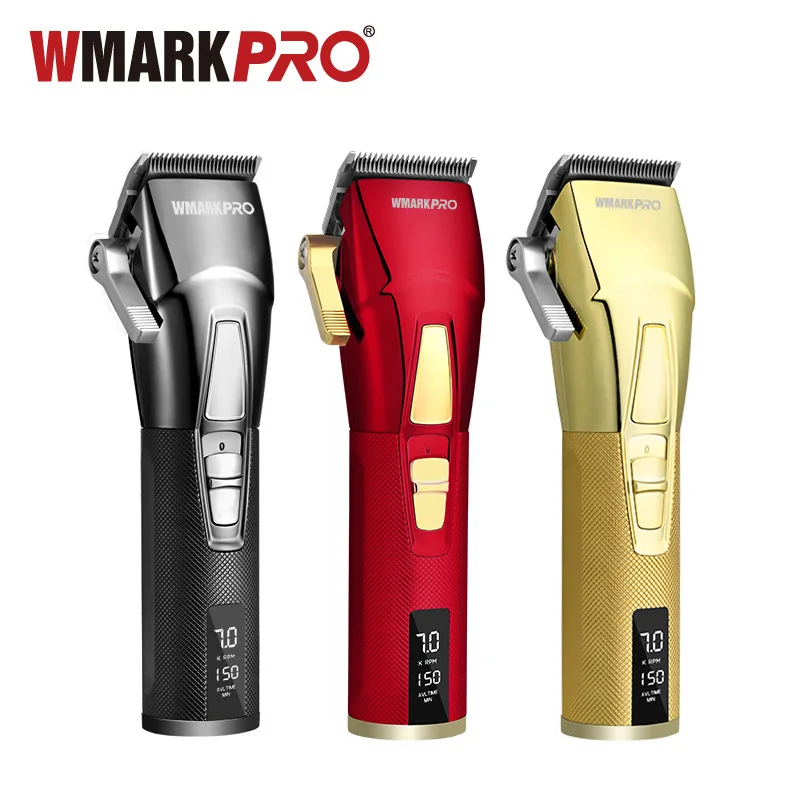 WMARK NG-2036 new electric hair clipper hair salon oil head Hair clipper LCD electric hair clipper