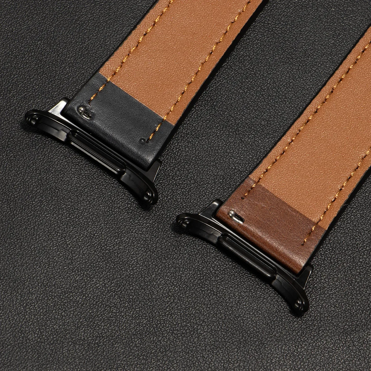 Nahtloses Lederarmband für Samsung Galaxy Watch 8 Classic/8 9 40mm 44mm Armband für Galaxy Watch Ultra2 2025 47mm – Detail 10