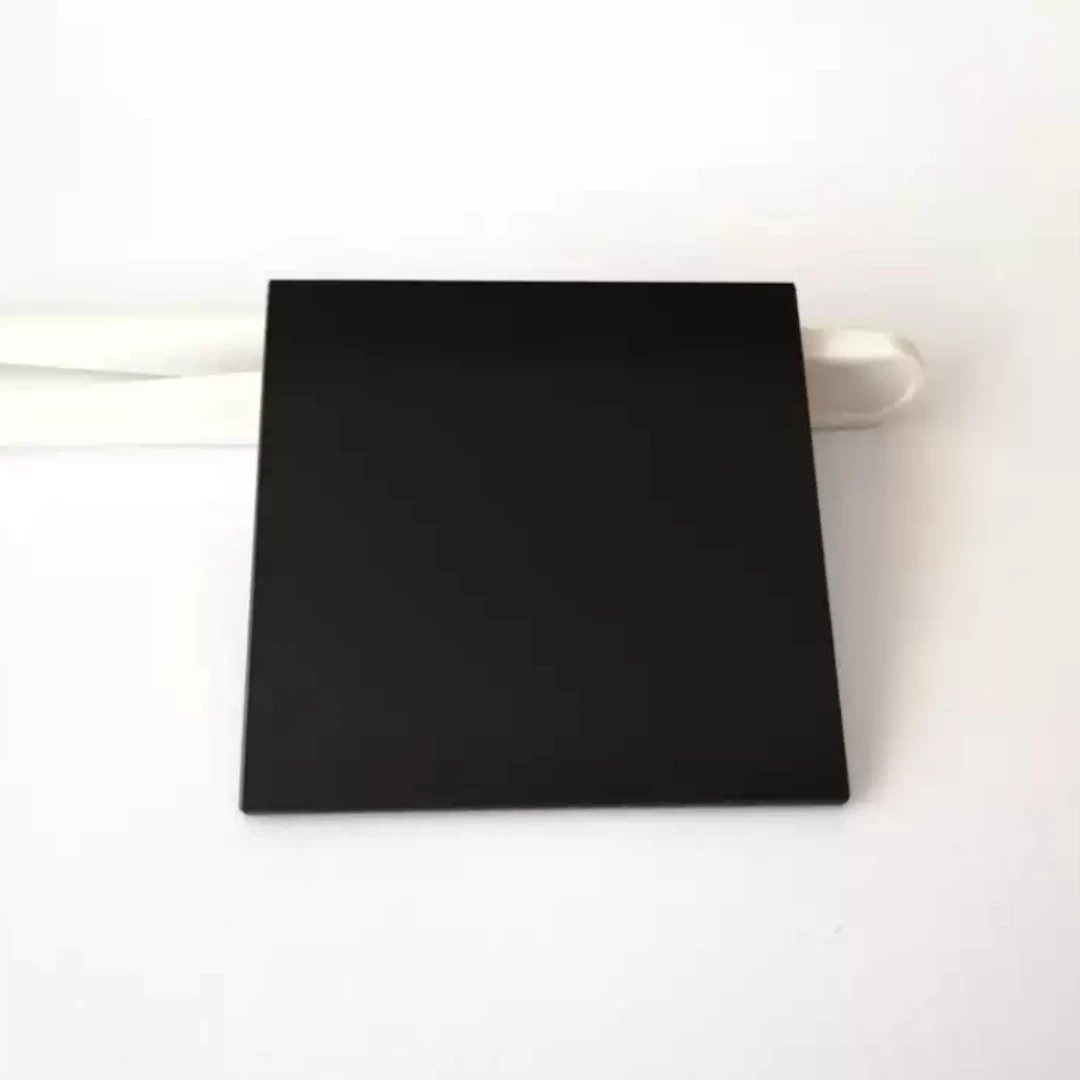 HB700 RG695 700nm Long Pass Filter Black Absorption Glass High IR Transmittance Filter for IR Photography Optical Experiment