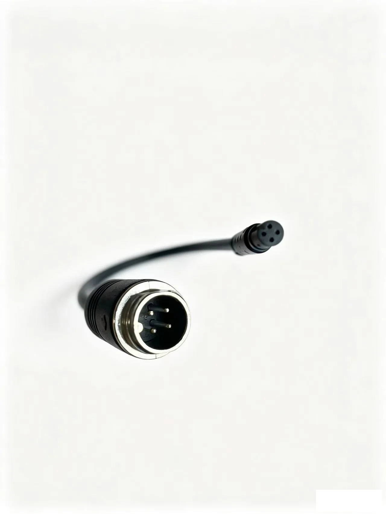 4 core Male To Female busbar Connection Cable For Reversing Camera Four Channel monitoring Security System