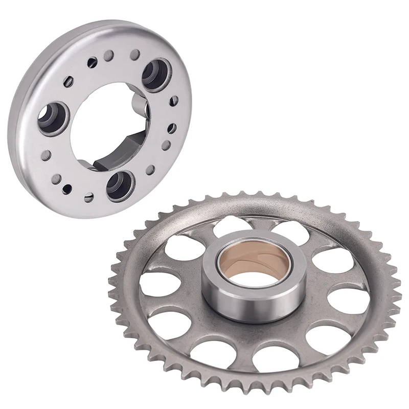 Motorcycle One Way Bearing Starter Clutch Gear & Flywheel & Gasket For KAWASAKI ER-5 ER500 Ninja 500 EX500A 500R EX500D EN500