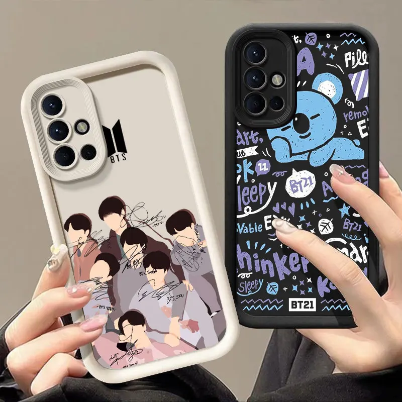 Cute Cartoon Kpop Sky Eye Stairs Soft Silicone Phone Case For Samsung Galaxy S20 S21 S23 S24 FE S22 S25 Plus Ultra