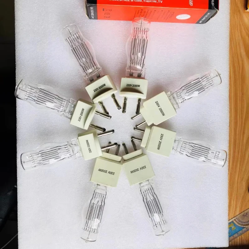 

G15 230V GX9.5 2000W 1000w 650w 500w GY16 G22 G38 Film and TV Return Light Replacement Light Bulb