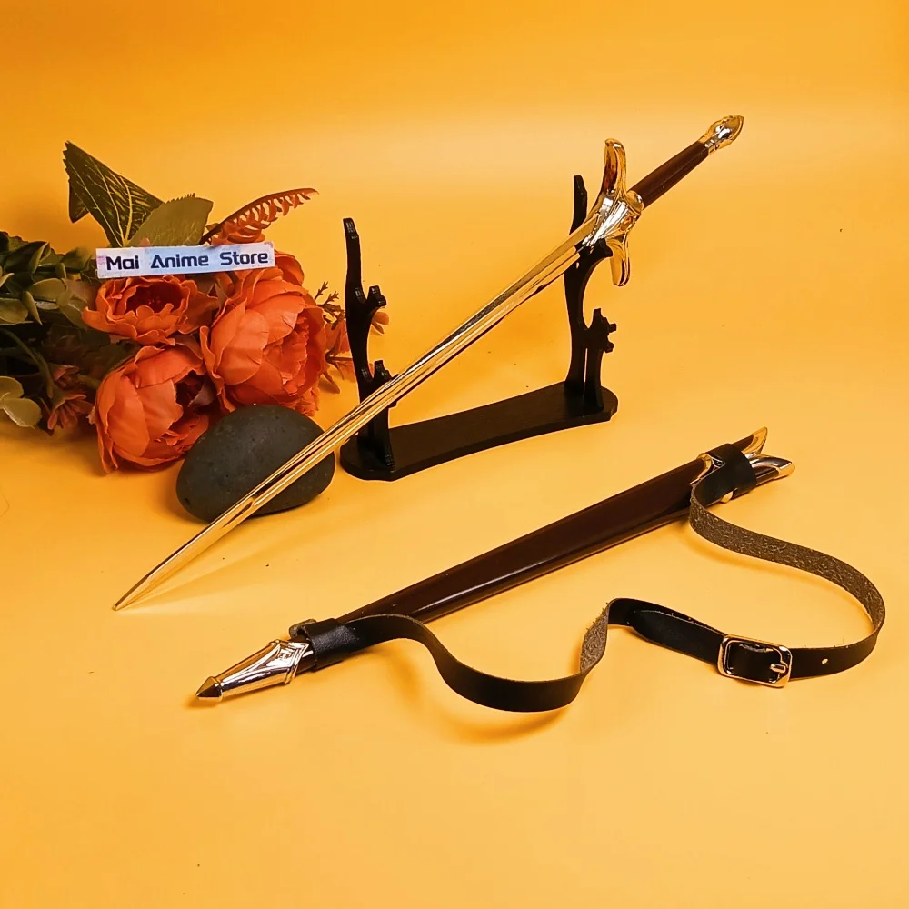 11.6inch Baggins Katana Real Katana Samurai Metal Medieval Ninja Ring Aragorn Sword Glamdring Narthil Sword Unsharp Toy Gift