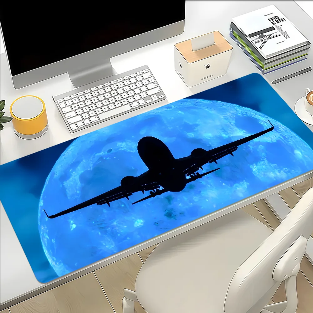 

Коврик для мыши для пилота пассажира, нескользящий утолщенный коврик для мыши, большой коврик для письма, игровая подушка с замком для офиса, студента