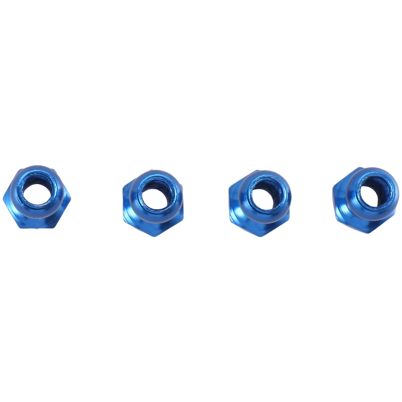 10pcs 53640 5mm Aluminum Alloy Ball Head Nut for Tamiya RC Car Upgrades Parts Accessories