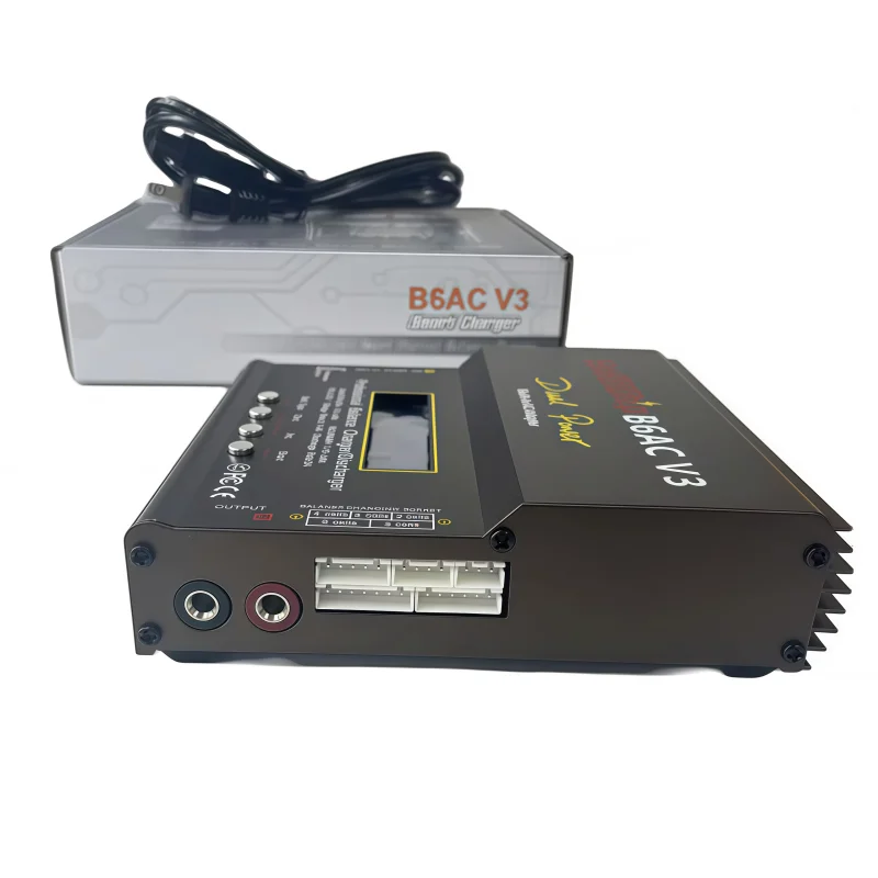 Inteligentna ładowarka balansująca imax B6AC V3 80W do akumulatorów RC Helicopter Re-peak NiMH NiCD LiHV NiCd PB Li-ion