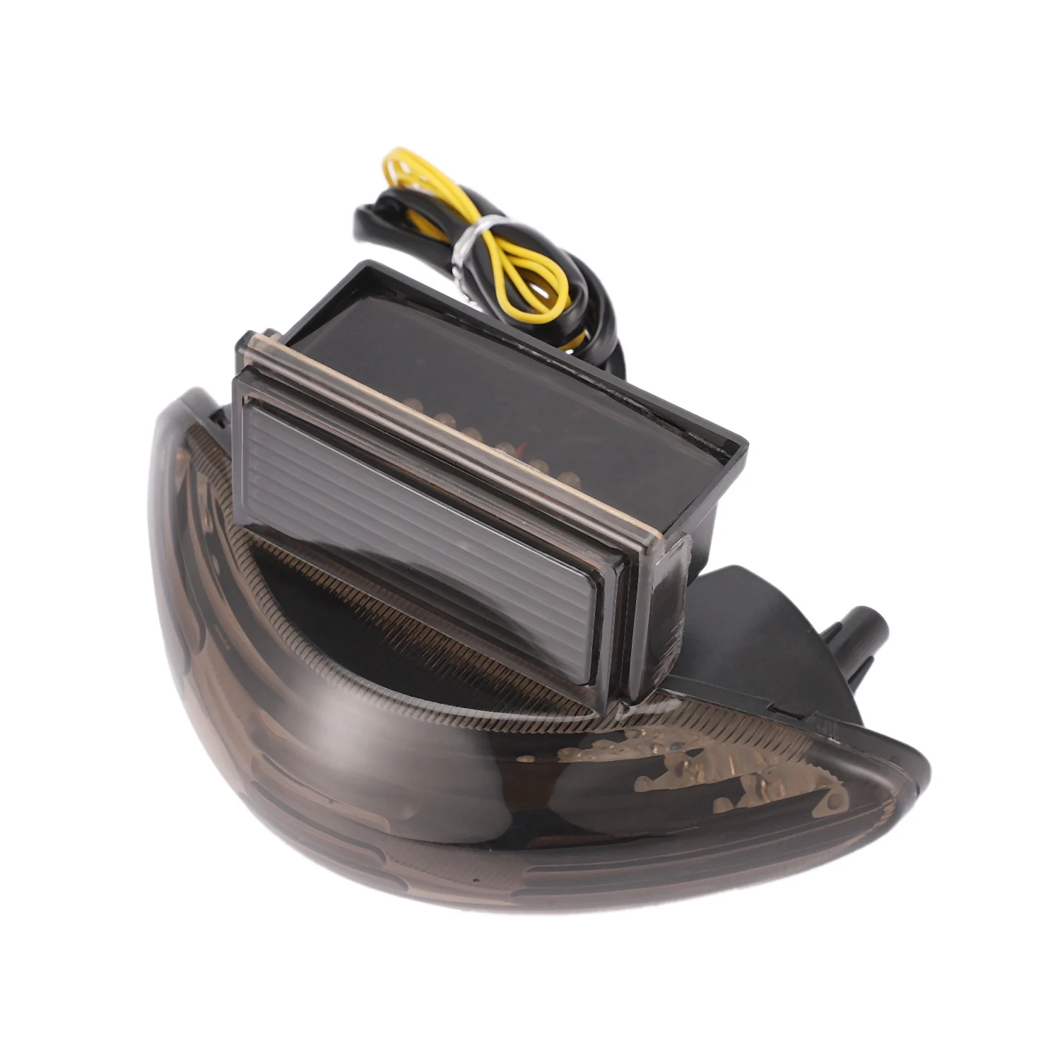 مصباح فرامل خلفي ليد للدراجة النارية ، مصباح مدمج ، مصباح إشارة الانعطاف ، ضوء خلفي لسوزوكي هايابوسا gsxrgs1300r-1500