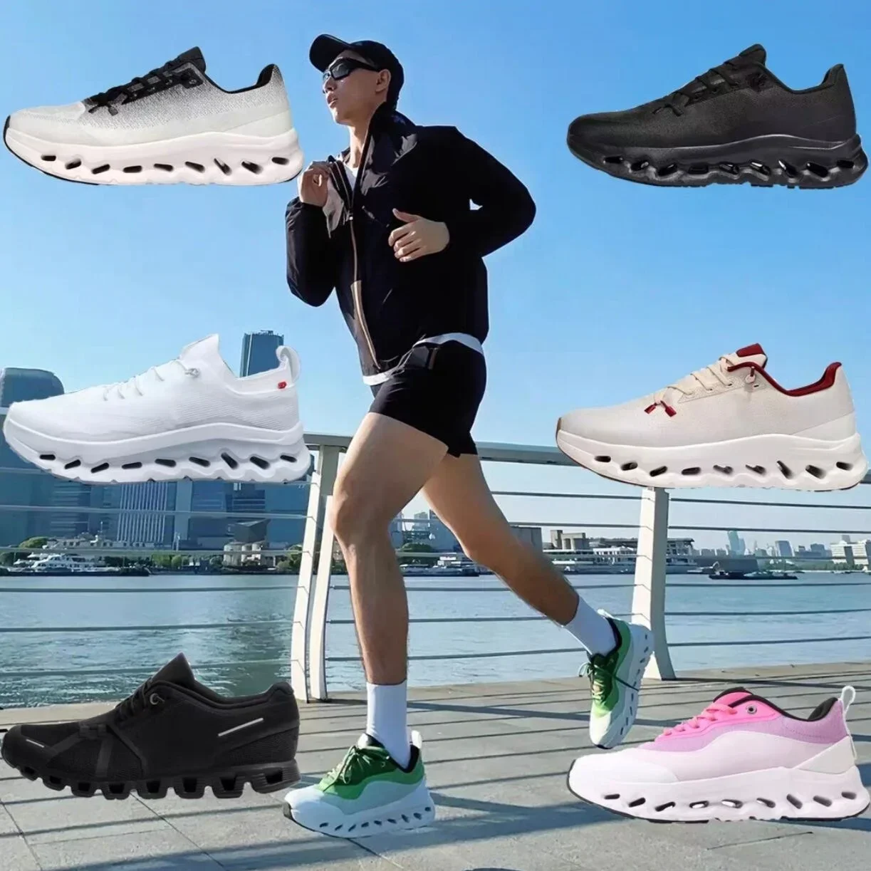 Chaussures de sport Cloudtilt 2026 pour femmes et hommes – Respirantes, antidérapantes, amortissantes – Idéales pour la course sur route, le sport et le style de vie en extérieur