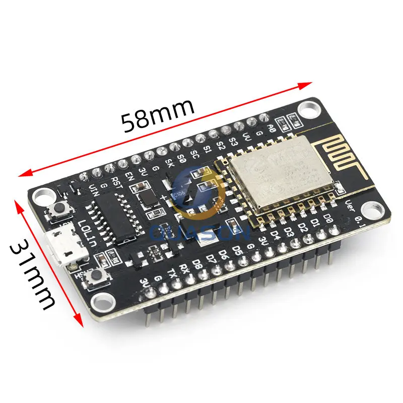 NodeMcu Node MCU Base ESP8266 Testing DIY Breadboard Basics Tester suitable for NodeMcu V3