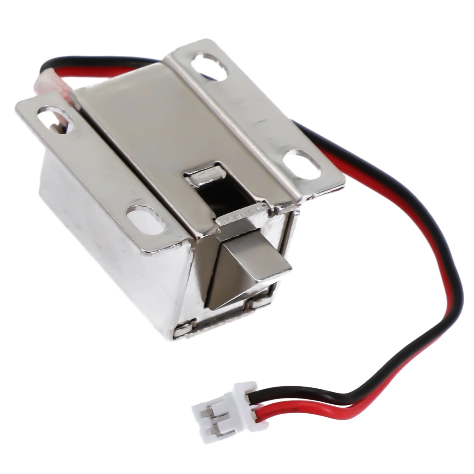 12V Kleines elektrisches Steuerschloss Magnetventil Zungenschloss für Schrank Schublade Intelligentes elektronisches Riegelschloss