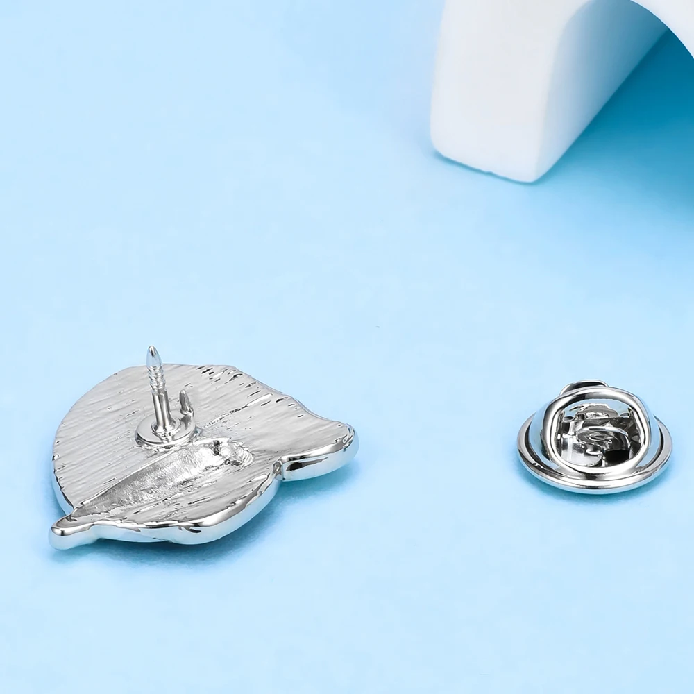 Medsor Creative Tooth Enamel Brooch Pin  Medical Dental Implant Badge Tie Bag Accessories Dentist/Nurse Jewelry Gift