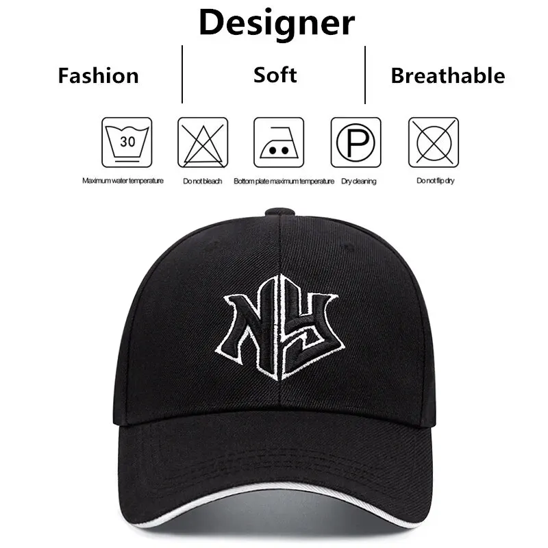 Fashion Letters Embroidery Hip Hop Trucker Hats Women Men Baseball Caps Female Male Sport Visors Snapback Cap Unisex Sun Hat