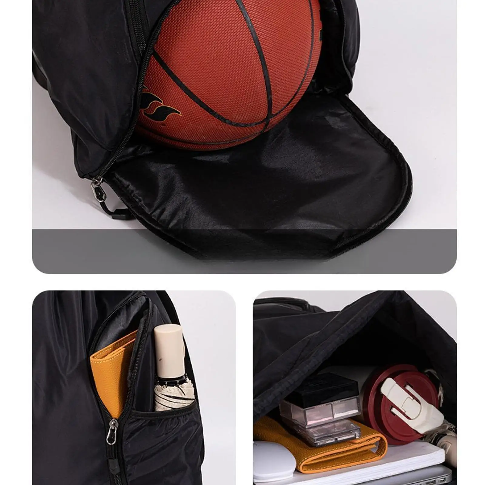 

Баскетбольный рюкзак, многофункциональная портативная сумка для переноски с завязками, сумка для спортивного инвентаря для мальчиков, сумка для футбольного снаряжения