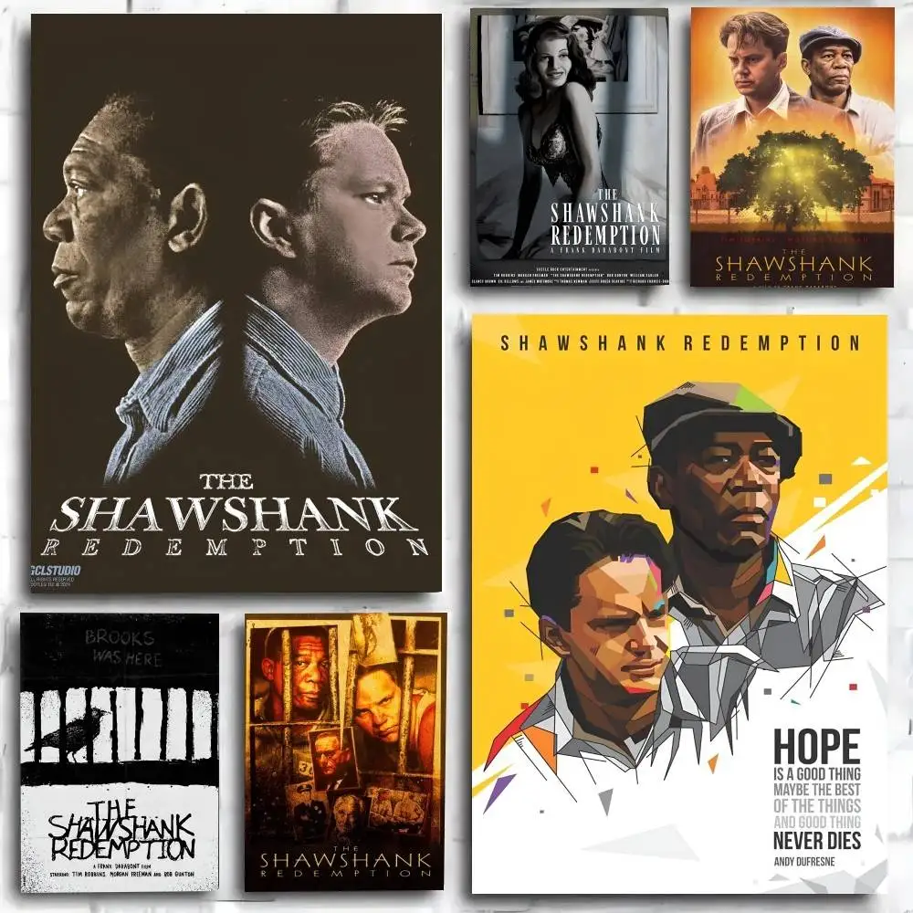 The Shawshank Redemption Classic Movie Poster And Prints Wall Art Pictures For Modern Bedroom Game Room Home Decor