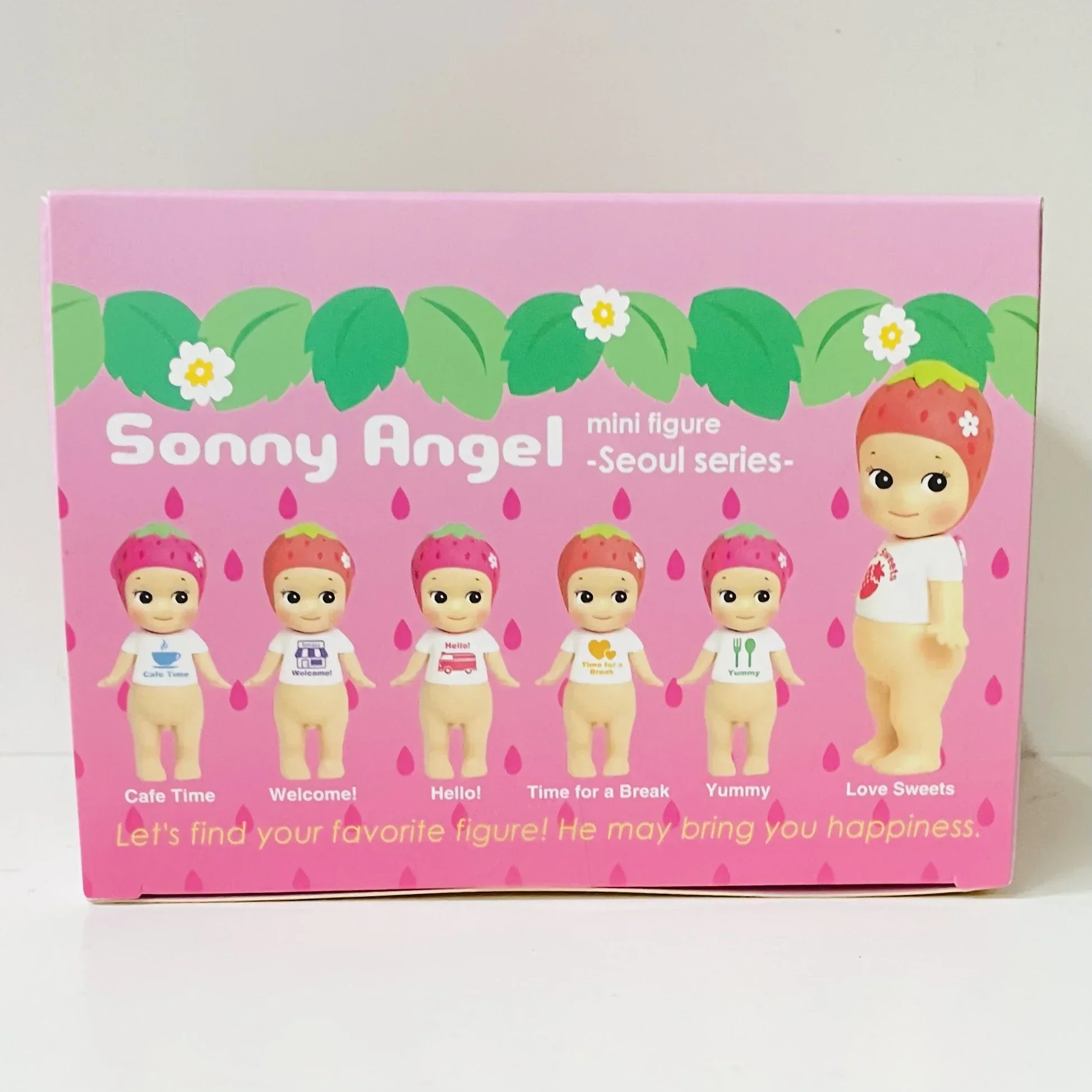 12개 소니엔젤 랜덤박스 서울 시리즈 귀여운 동물 과일 야채 미니 피규어 인형 컬렉션 어린이 팬 생일 선물