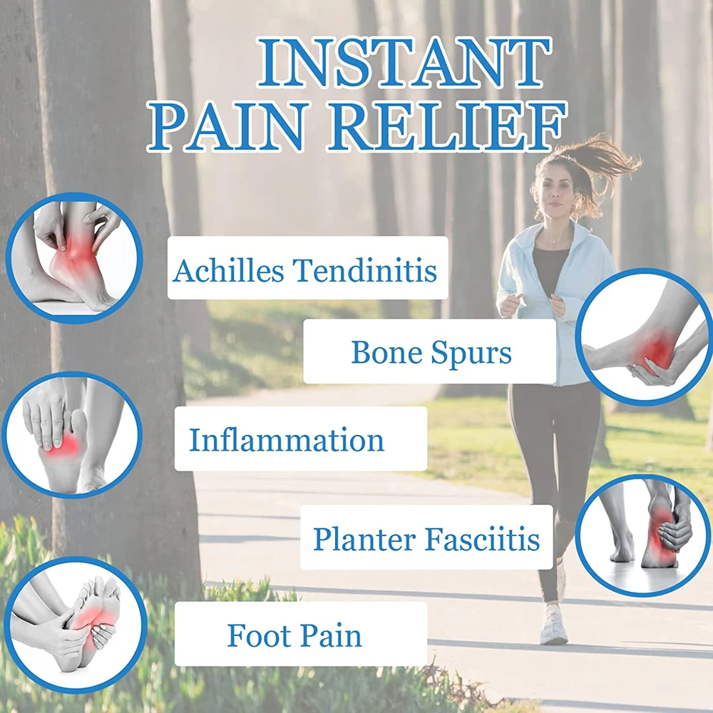 1 Paar Enkelbrace Sokken Compressiemouw Ondersteuning Voetsteun Voor Plantaire Fasciitis Neuropathie, Verstuikingen, Kalmeren Sokken Boogsteun