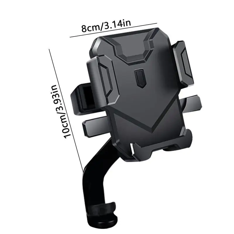 Soporte de teléfono para motocicleta, manillar de motocicleta, práctico y estable