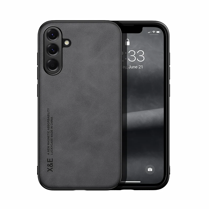 Stootvaste hoes voor Samsung Galaxy A57 A37 A17 A07 A26 A06 A56 A36 A16 A55 A35 A14 A15 beschermhoes magnetische autohouder telefoon