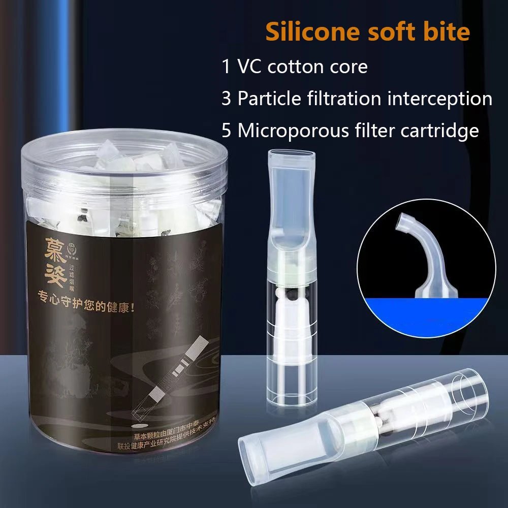 

Фильтры Herbal Essence с древесным углем и растительными экстрактами, для снижения содержания смол, 100 шт., одноразовые мундштуки