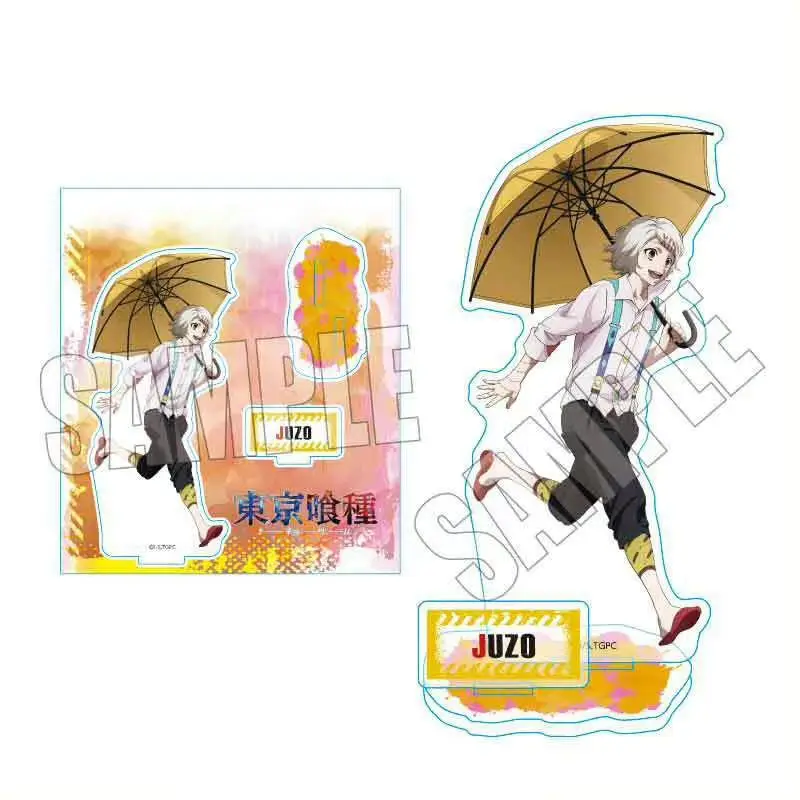 Tokyo Ghoul Kaneki Ken JUZO SUZUYA Shuu Tsukiyama Acrylic Stand Anime Peripheral Cute Desktop Ornaments Kawaii Collection Goods