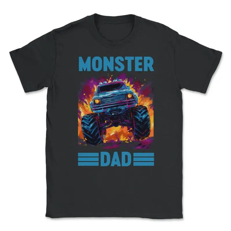 

Monster Truck Dad Trucker Retro Vintage T Shirt