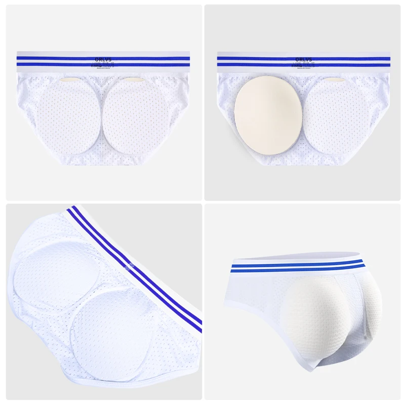 1/2/3/4 Uds calzoncillos sexis para hombre transpirables de secado rápido malla modal tendencia sin costuras deportes calzoncillos transpirables almohadilla cadera sexy