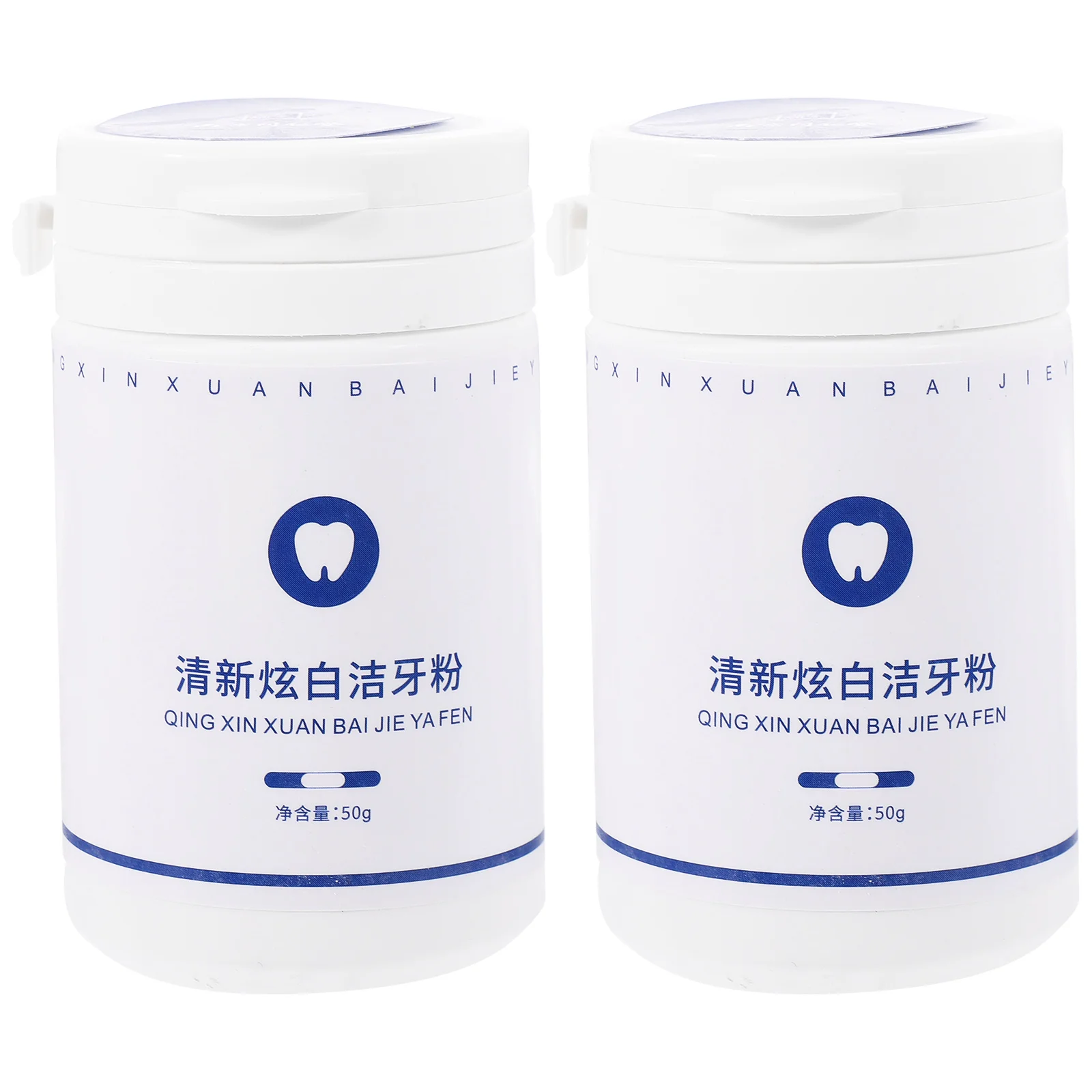 

2pcs Whitening Tooth Powder Stains Removal Brighten Teeth Deep Clean Fresh Breath Portable Travel