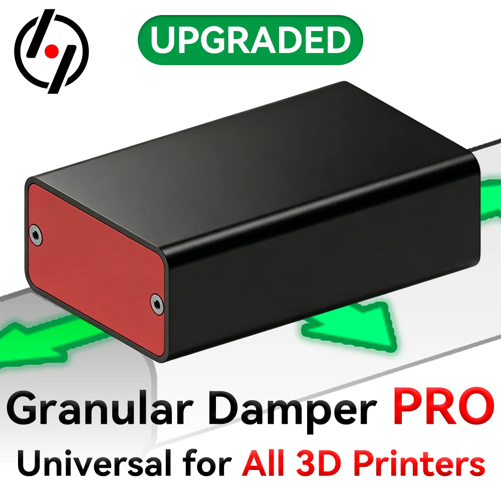 Granular Damper PRO All Metal Vibration Damper Universal 3D Printer Upgrade Parts for Bambu Lab Creality Prusa Anycubic