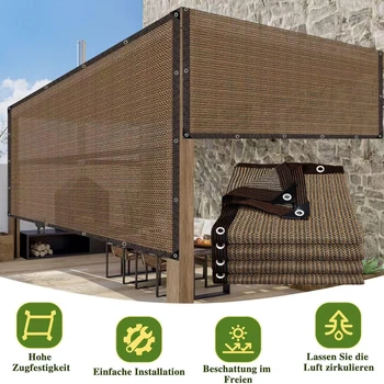 Heavy Duty Brown Shade Cloth 1