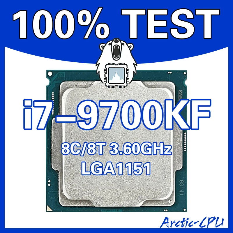 i7-9700KF Arctic-CPU 100%TEST  8C/8T・3.60GHz LGA1151