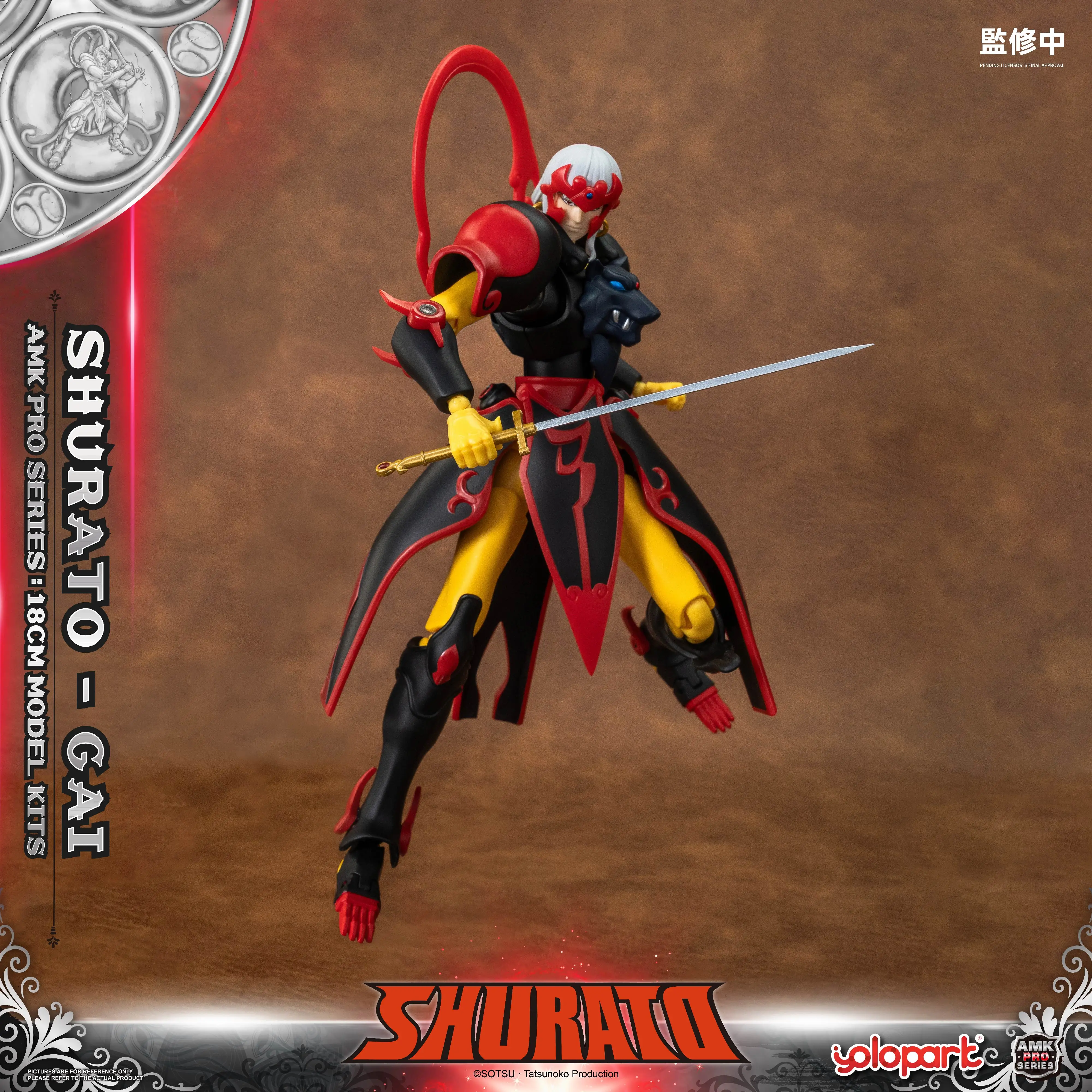 YOLOPARK SHURATO - 18cm Yasha- - đánh giá và giá Model Kit Yolopark