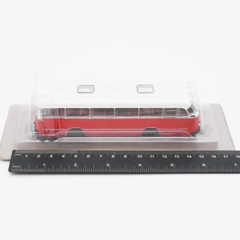 IXO Diecast Magirus-Deutz Saturn II Bus im Maßstab 1:72 Legierungsautomodell Fertigprodukt Simulation Spielzeugsammlung Statisches Modell