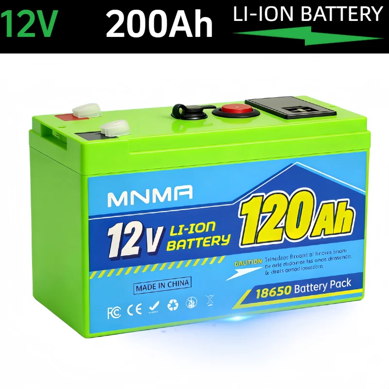

12V Li-ion 150Ah 120Ah 18650 Lithium Rechargeable Battery Pack for Sprayer Kids Electric Toy Car Scale Access Control+Charger