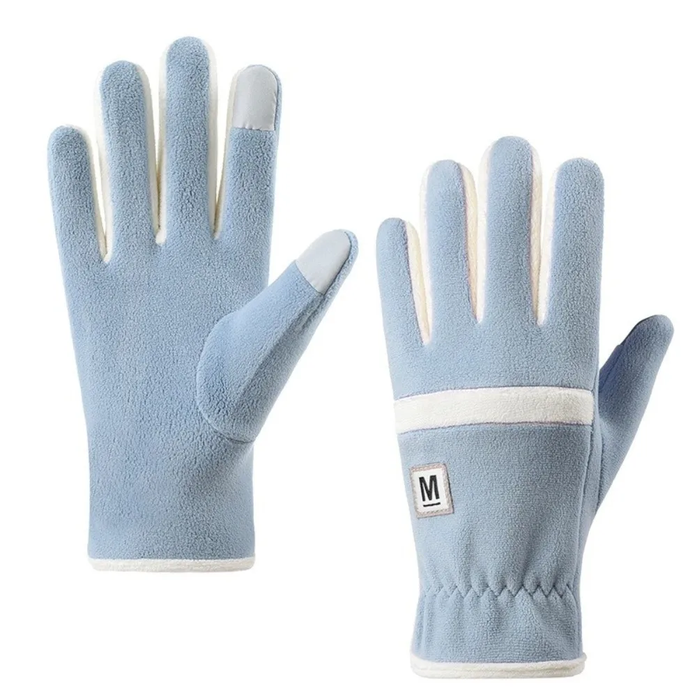 

Новые женские теплые перчатки с сенсорным экраном, ветрозащитные изящные зимние перчатки с теплой подкладкой, утепленные велосипедные перчатки для бега, езды на велосипеде