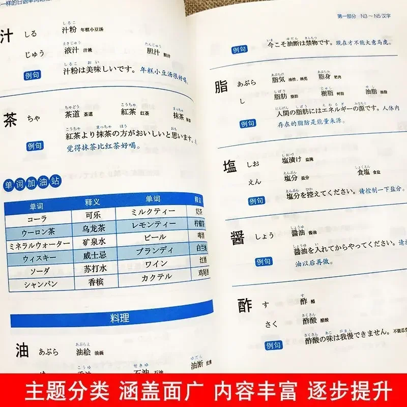 Zero Basic Japanese Introduction Japanese Word Memory Method Samouczucie słuchania słów, czasyści gramatyczne, książki językowe.