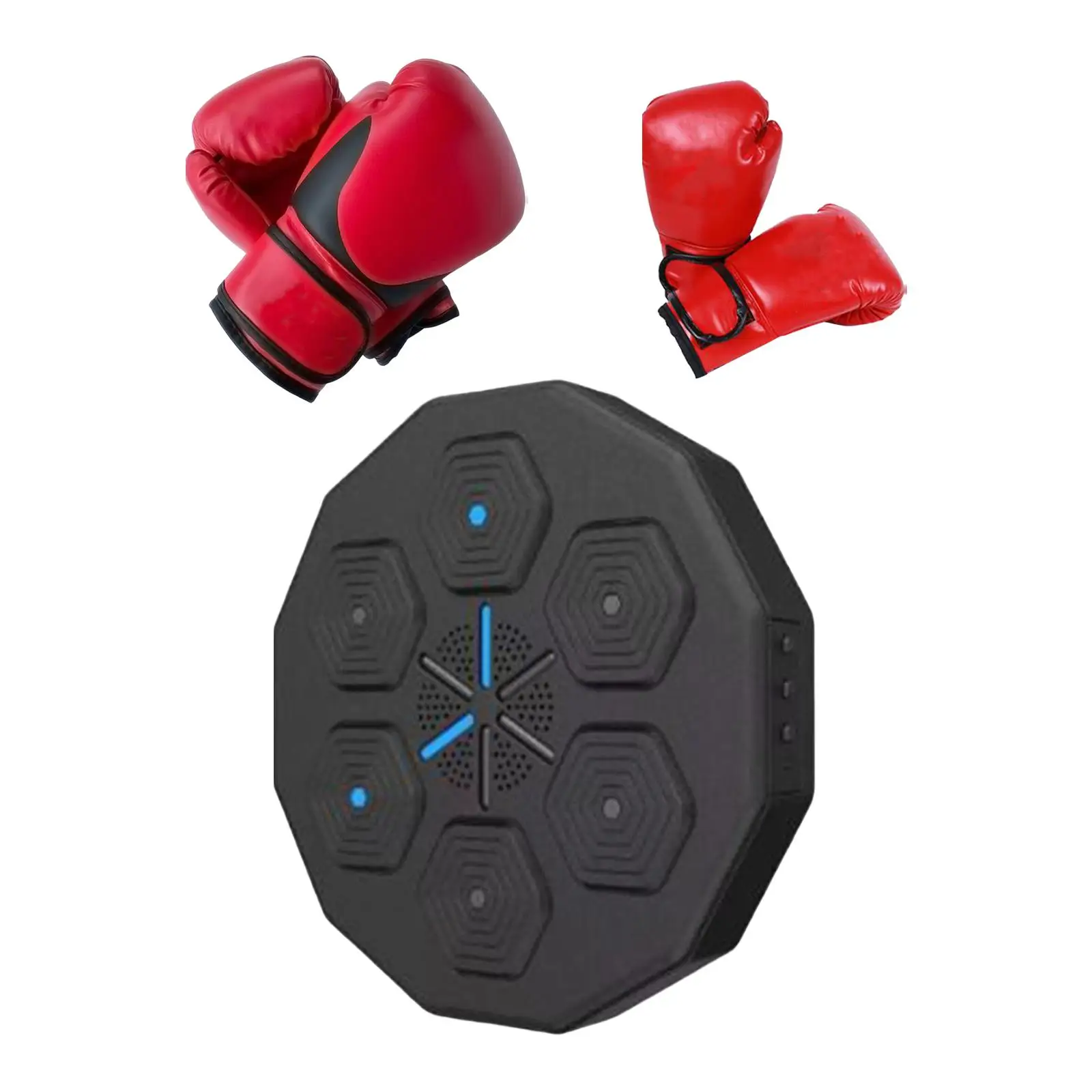 

Music Boxing Wall Target Wall Mounted Kids Adults Boxing Trainer Practice Training Equipment Rhythm Wall Target for Exercise