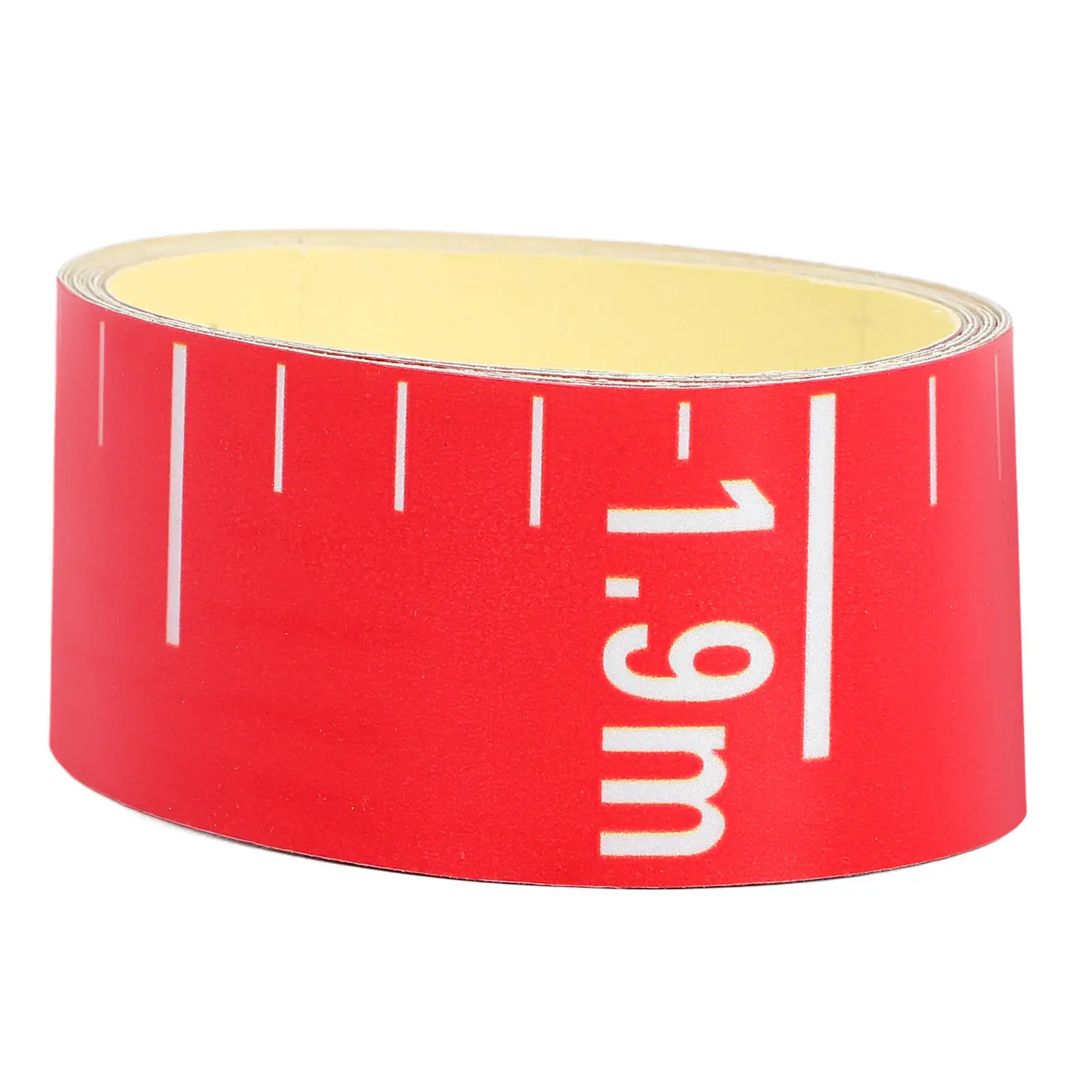 Water Level Gauge Sticker Waterproof Liquid Level Indicator Tape Red Ruler Sticker Accurate Depth Monitoring Water Tanks Pool