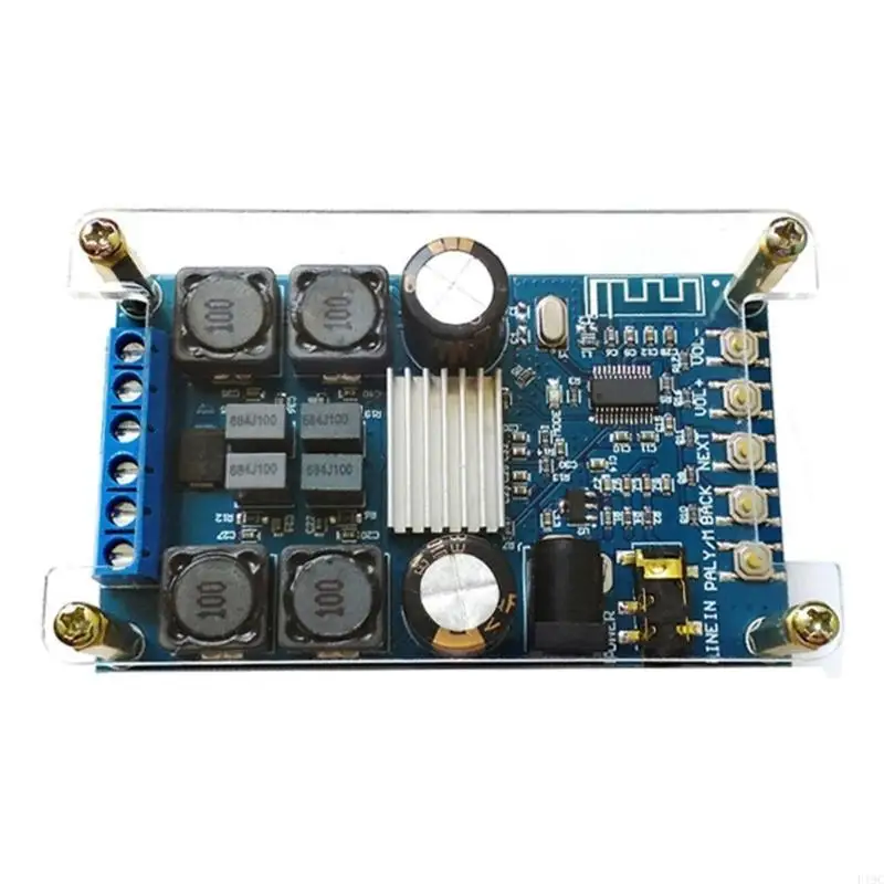 XY-502B بلوتوث متوافق مضخم رقمي صغير مجلس مكبر صوت مجلس الصوت مكبر كهربائي وحدة 50Wx2 F19C