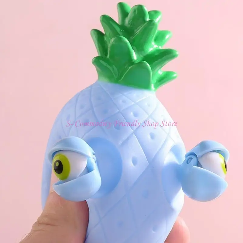 85AE Eye-Popping Đồ chơi dứa có thể bóp được Fidgets Trẻ Đồ chơi cảm giác Đạo cụ lừa