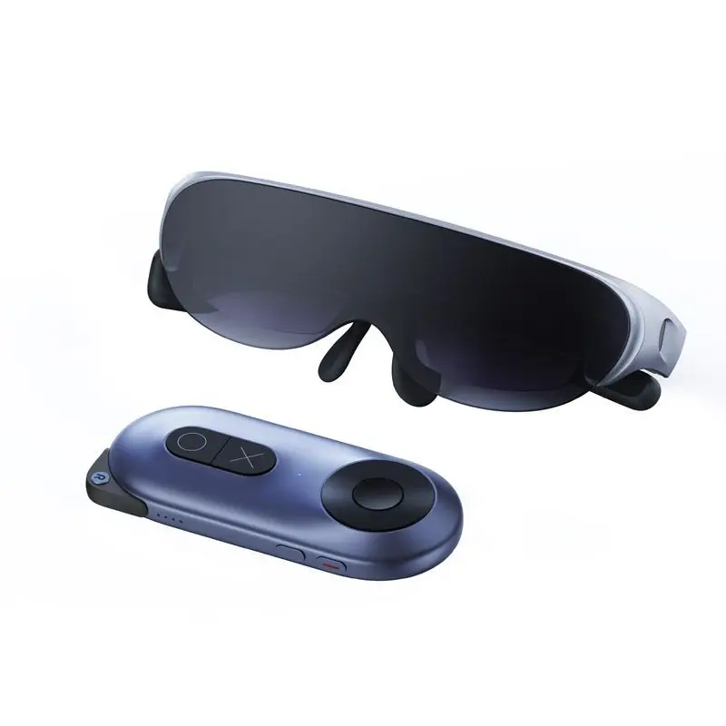 Super AR Glasses 4K 3D Micro OLED 3 In 1 500 Degrees Myopia Adjustment Smart Glasses for Men and Women