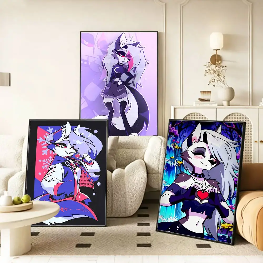 Adult Animation S-Sassy Loona  Poster HD Self Adhesive Waterproof Wall Art Ideal for Home Office Dorm Gift