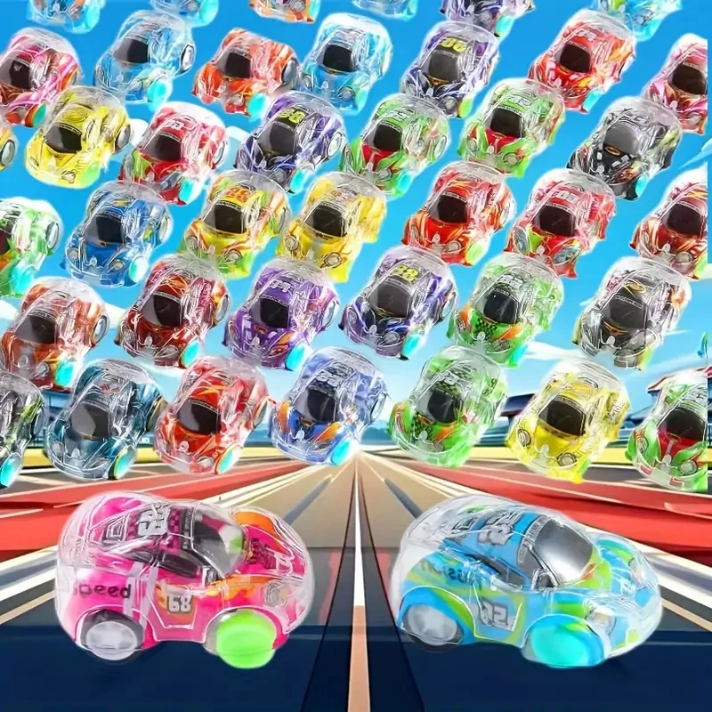 20/40 個ミニプルバックカーセット、プルバックレーシングカー、バルクおもちゃパーティー記念品宝箱、ピニャータフィラー、ギフトバッグフィラー