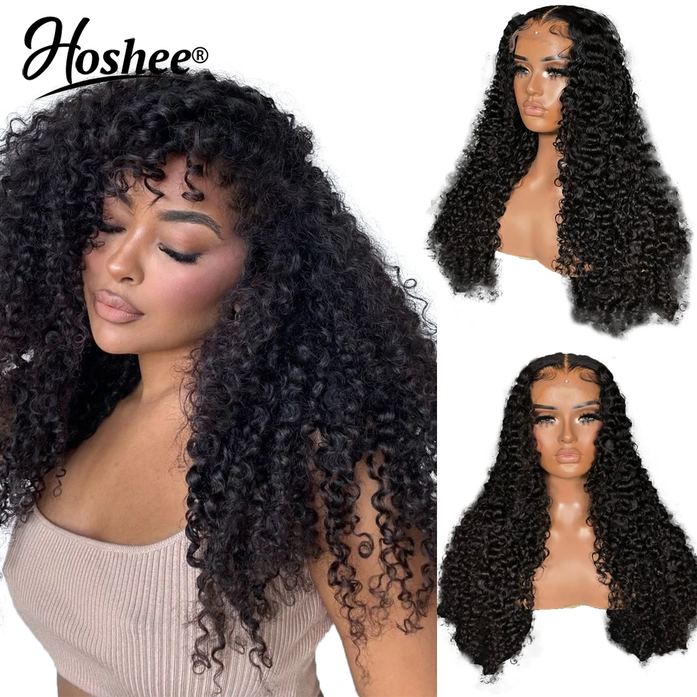 

Mongolian Burmese Curly Wig Human Hair 13x4 Afro Curly Lace Front Human Hair Wigs 4x4 Lace Closure Wig For Women 250% Remy Hair