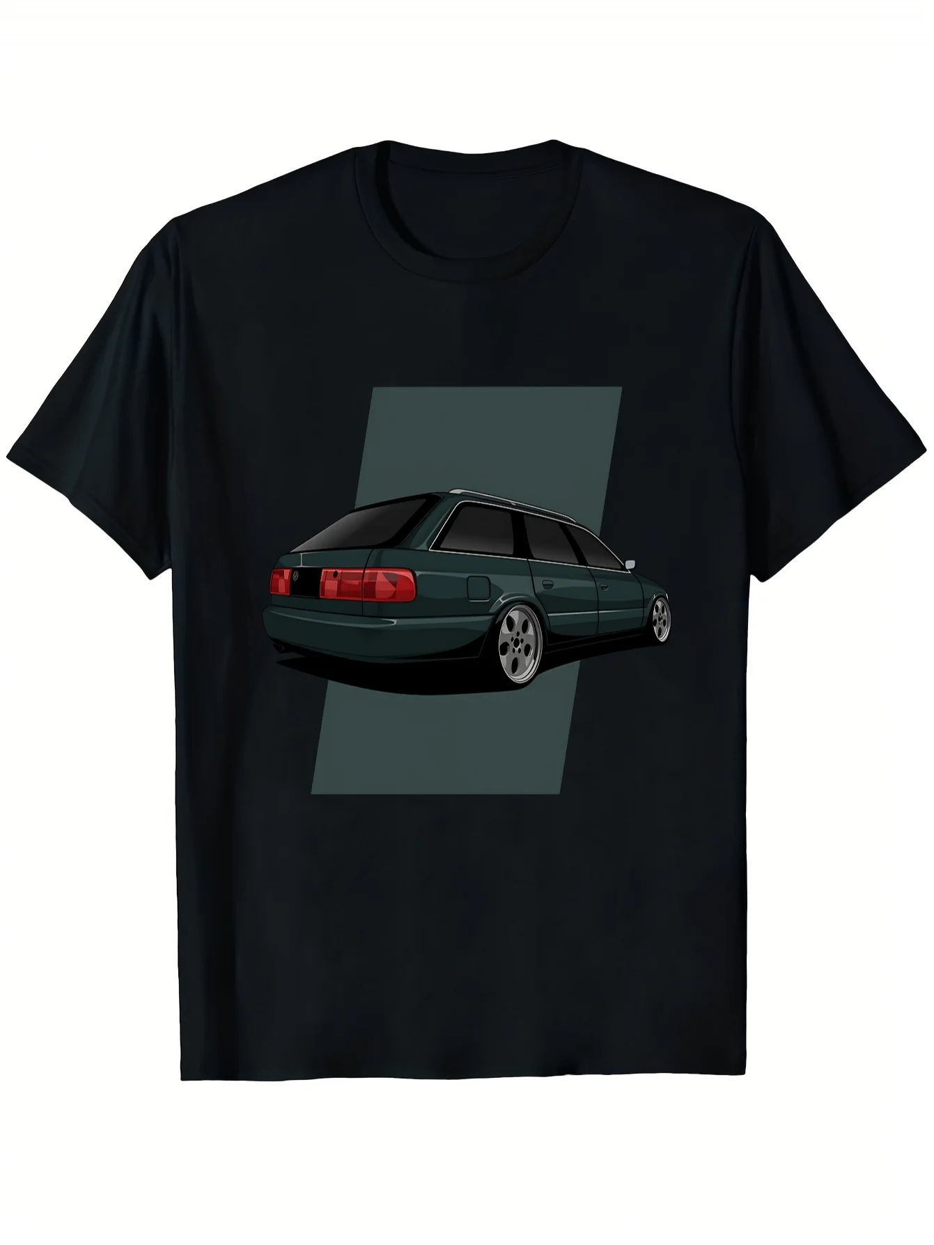 Retro Graphic Tee for Men Showcasing a Design Influenced by Low C4 Avant, Ideal for Everyday Use