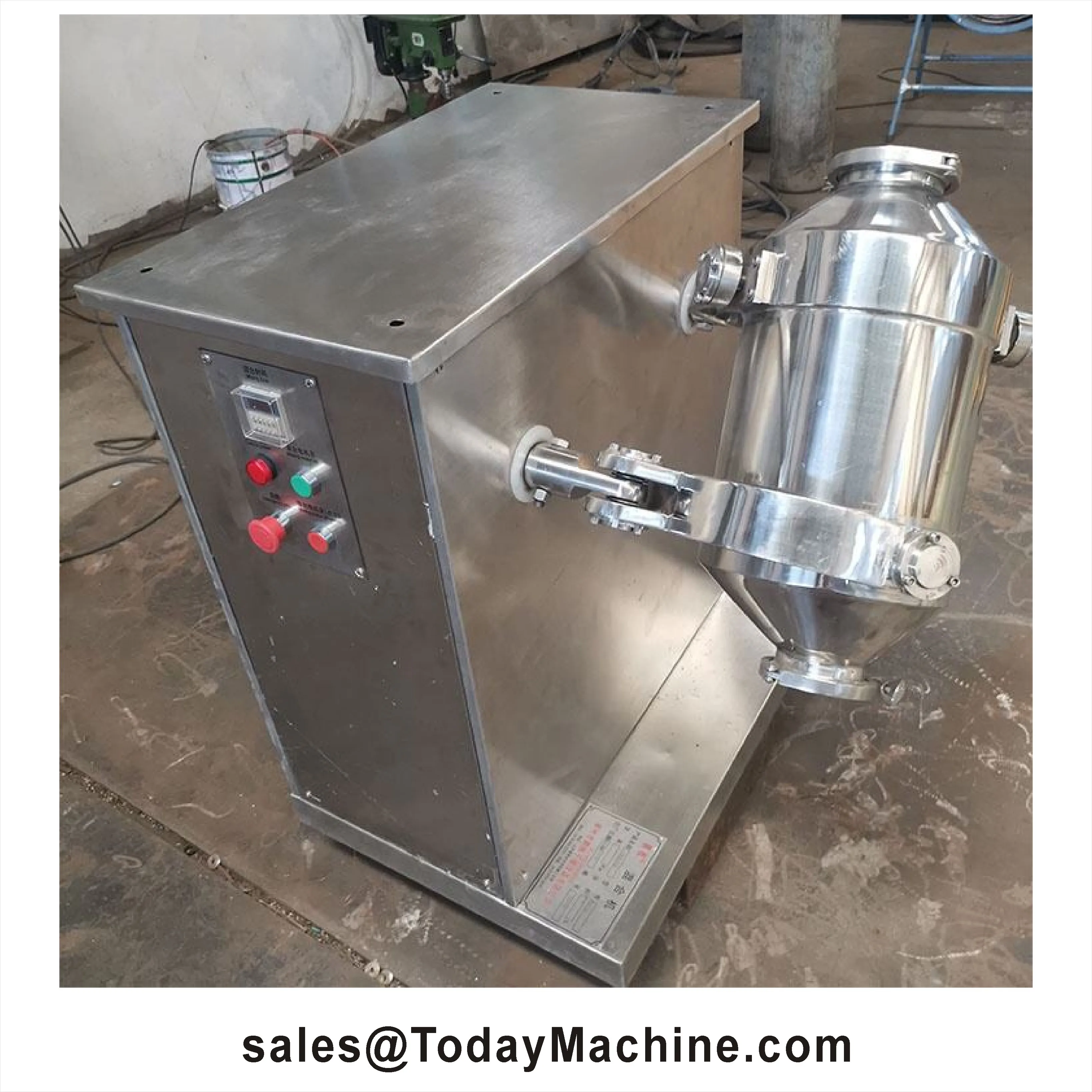 ثلاثية الأبعاد سوينغ الدورية طبل ثلاثي الأبعاد النمام خلاط مسحوق خلاط لمضافة الأعشاب الدقيق